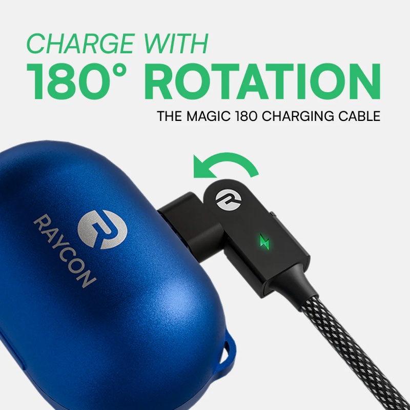 Raycon The Magic 180 Cable Mustat | 4567-GEINF